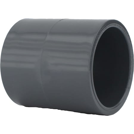 Charlotte Pipe And Foundry 2 In. Sch. 80 Slip X Slip PVC Coupling PVC 08100  2000HA